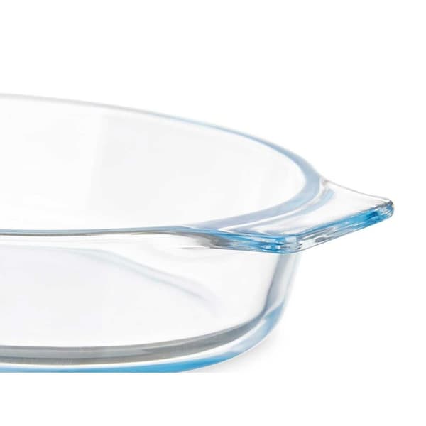 Serveringsfat Vivalto T7-08 Gjennomsiktig Borosilikatglass 800 ml 27 x 4,5 x 15,8 cm Med håndtak (18 enheter)
