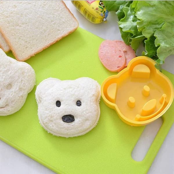 Sjov form til sandwich - bamse