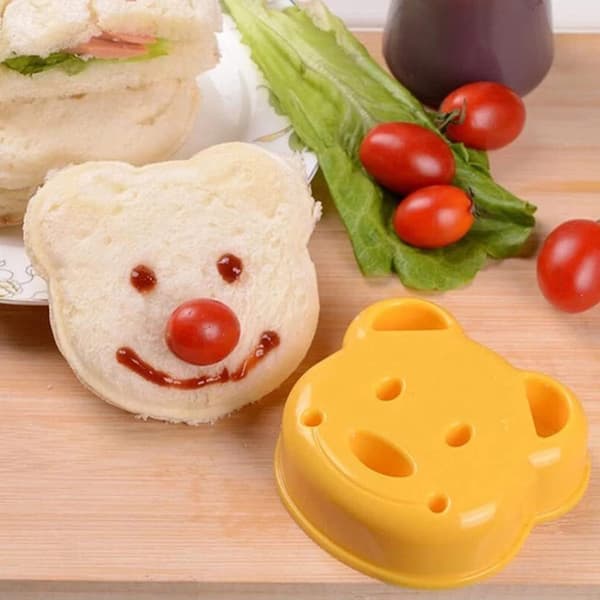Sjov form til sandwich - bamse