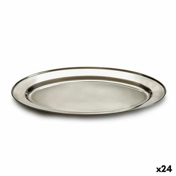 Brett Kinvara 2037-30 Sølv Rustfritt stål 30 x 2 x 20 cm (24 enheter)