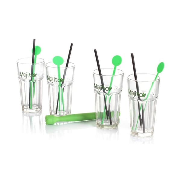 Cocktailsett Secret de Gourmet Krystall polypropylen