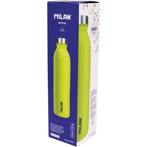 Termoflaske Milan Serie Acid Gul Rustfritt stål 591 ml