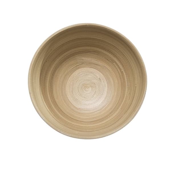 Bambuskål för Sallad - 17 cm