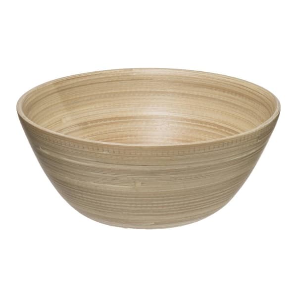 Bambuskål för Sallad - 17 cm