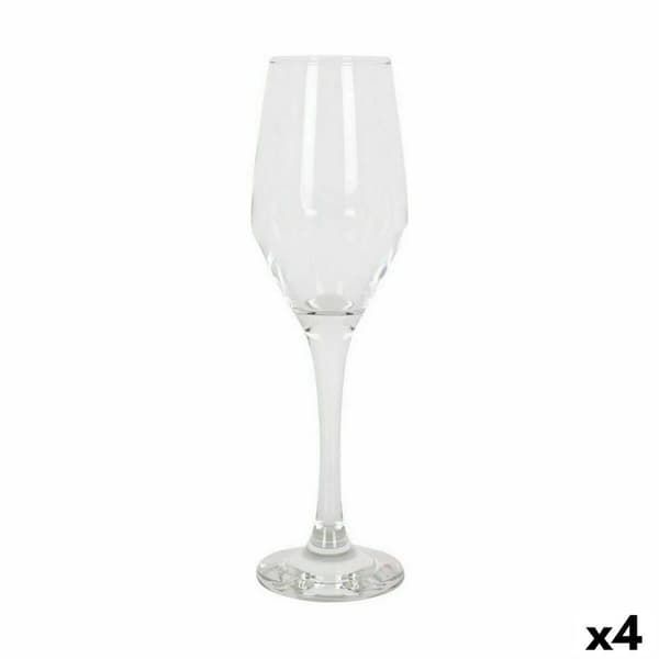 Sæt med glas LAV Ella Champagne 230 ml 4 enheder