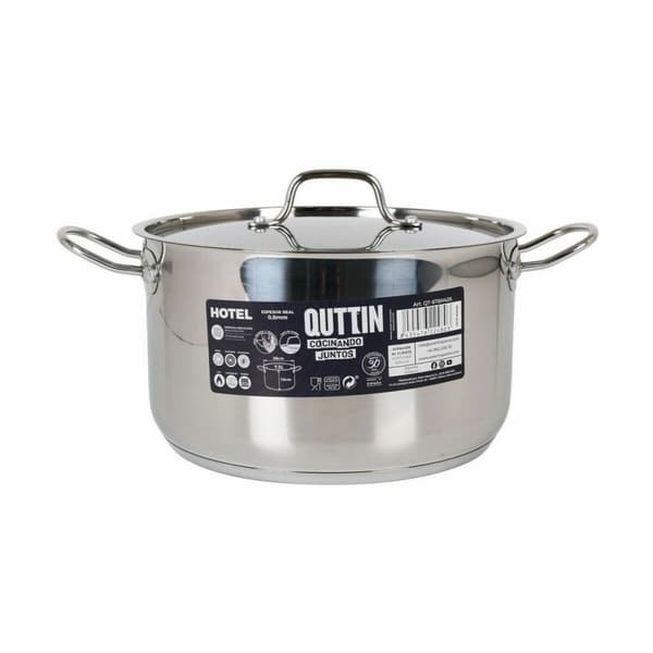Gryta med lock Quttin Hotel Stål ø 26 x 15 cm (2 antal)