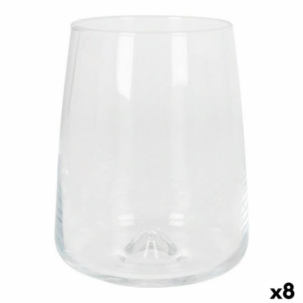 Sett med glass LAV Terra Gjennomsiktig Krystall 590 ml 6 Deler (8 enheter)