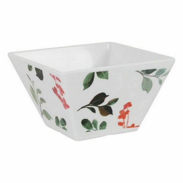 Snacksbolle La Mediterránea Petunia Melamin Skinne 10 x 10 x 6 cm (24 enheter)