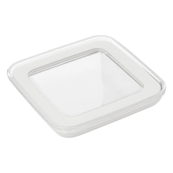 3-pakning plastbokser - gjennomsiktige
