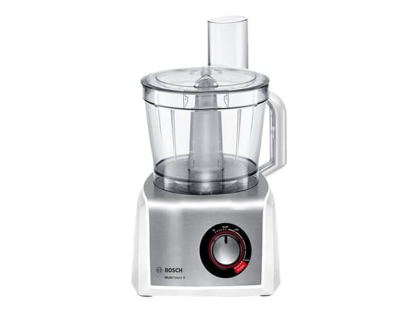 Bosch MultiTalent 8 MC812S814 Kjøkkenmaskin 3,9 liter Børstet rustfritt stål/hvit