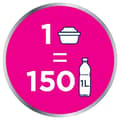 Miniatyrbillede 8 af 8: Filter til Filterkande Brita MX+ Pro 4 Dele
