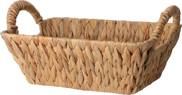 Korg med handtag Vattenhyacint 30x20x15,5 cm