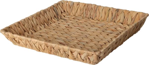 Brödkorg Korg Vattenhyacint 34x34x6 cm