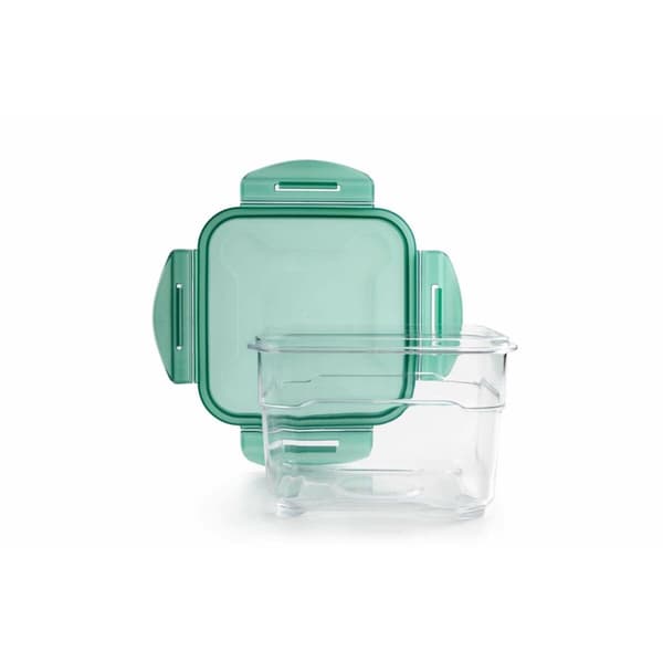 Hermetisk madkasse Ibili 790415 1,5 L 15,5 x 15,5 x 10 cm Metal Plastik
