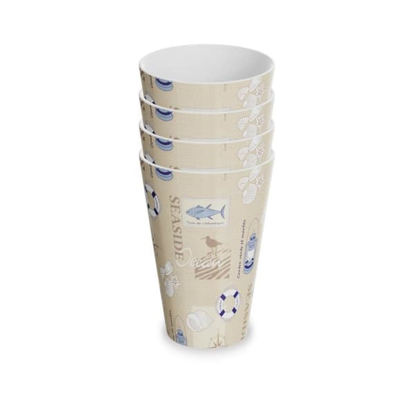 Glasset Versa Seaside Polyetylen RPET 4 Delar