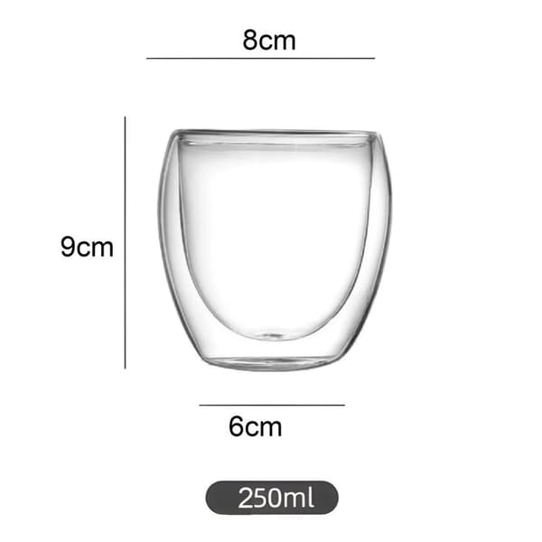 Kraftigt glas - 2 stk.