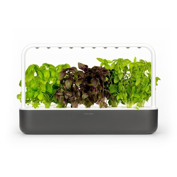 Click & Grow  - Smart Garden 9 Startsett (Farge: Mørk grå) (SG9S8UNI)