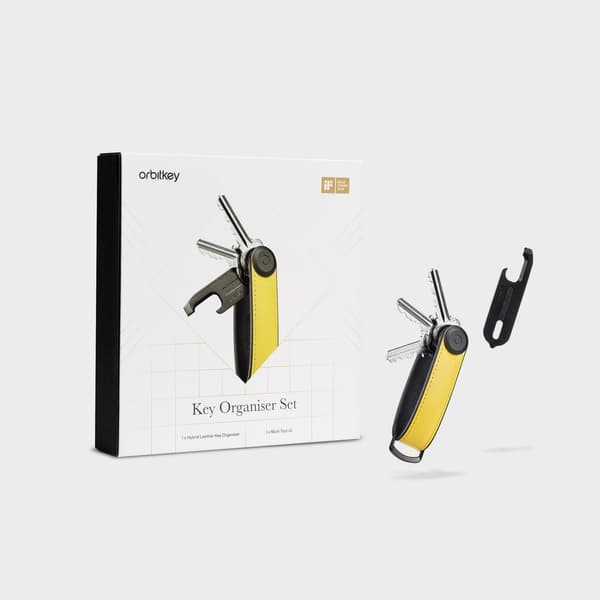 Orbitkey Key Organizer Hybrid Läder + Multi-Tool v2 Set