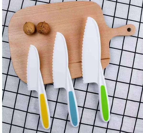 Kid Kitchen set - Lasten leivontakeittiö keittiöveitsi keittiösarja lasten keittiön keittiövälineet lasten 6-osainen setti