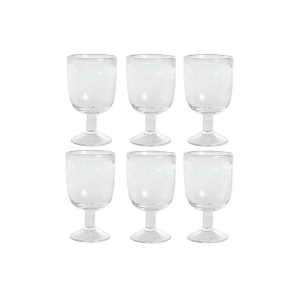 Glasset Home ESPRIT Transparent Glas 300 ml 8 x 8 x 14 cm (6 antal)