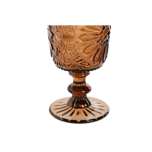 Sæt med glas Home ESPRIT Krystal 8,5 x 8,5 x 16,3 cm (6 enheder)