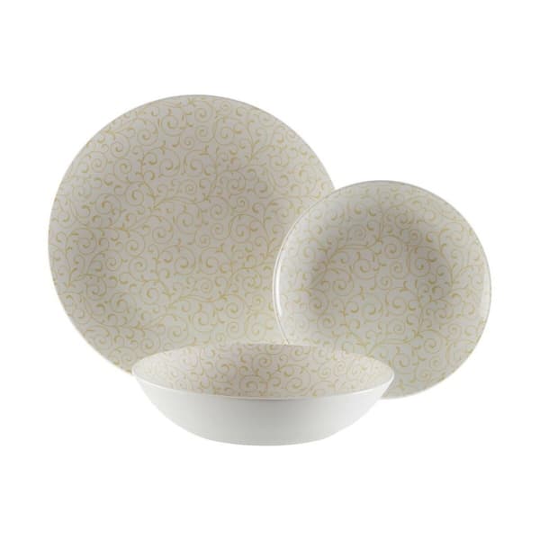 Spisestel Versa Serpentine Porcelæn