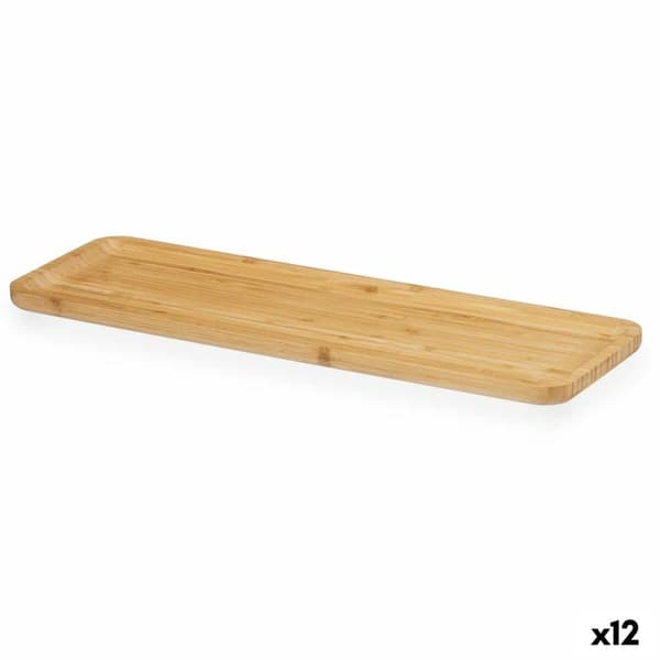 Snacksbrett Kinvara CN-KT200062LA Brun 46 x 1,6 x 15 cm Aperitiff (12 enheter)
