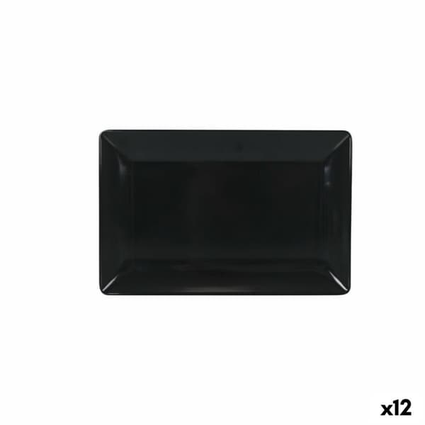 Snack bakke La Mediterránea Mørkegrå 30 x 20 x 2,5 cm (12 enheder)