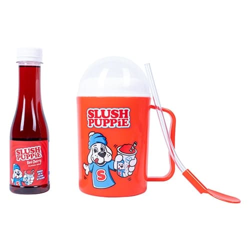 Fizz Creations Slush Making Cup & Original Cherry Syrup Set -sarja