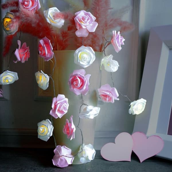 MikaMax Romantiske rosenlamper