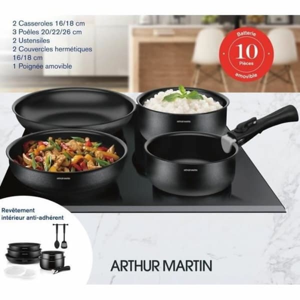 Kastrullset Arthur Martin