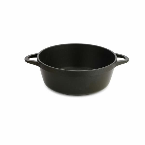 Gryde Med Låg Valira 4142/25 Sort