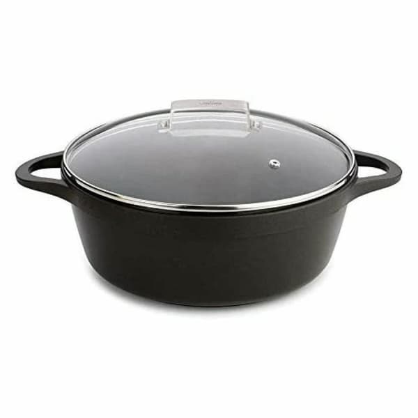 Gryde Med Låg Valira 4142/25 Sort