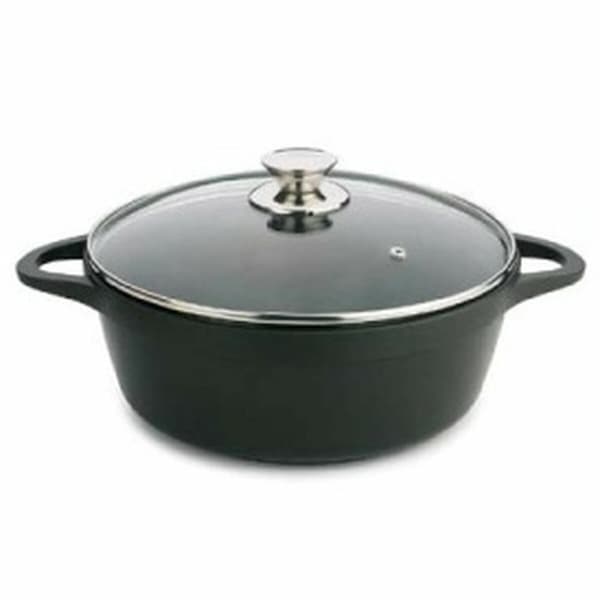 Gryde Med Låg Valira 4142/25 Sort