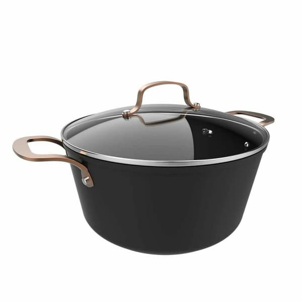 Kasserolle med Lokk Cecotec Polka Fantasy Aluminium Ø 28 cm