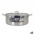 Miniatyrbilde 1 av 2: Gryte med lokk Quttin Aluminium 36 x 14 cm (2 enheter)