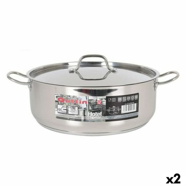 Gryde Med Låg Quttin Hotel Collection 7,5 L 30 x 11 cm (2 enheder)