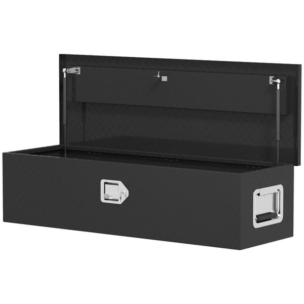 Opbevaringsboks, 99x33x25.5 cm, Sort