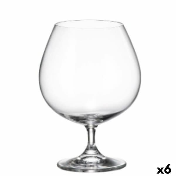 Glasset Bohemia Crystal Clara Konjak 690 ml 6 antal 4 antal 7,5 x 12 x 16 cm