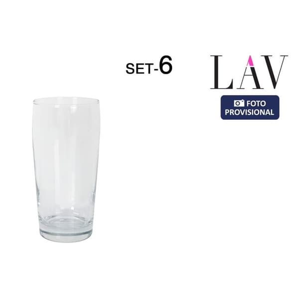 Glasset LAV Bardy 6 Delar (8 antal)