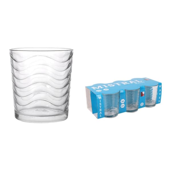 Glasset La Mediterránea Mistral waves 6 Delar (12 antal)
