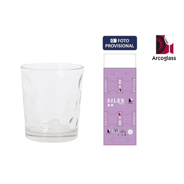 Glasset La Mediterránea Silex sirkel 4 Delar (6 antal)