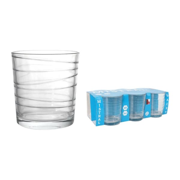 Sett med glass La Mediterránea Mistral lacey 6 Deler (12 enheter)
