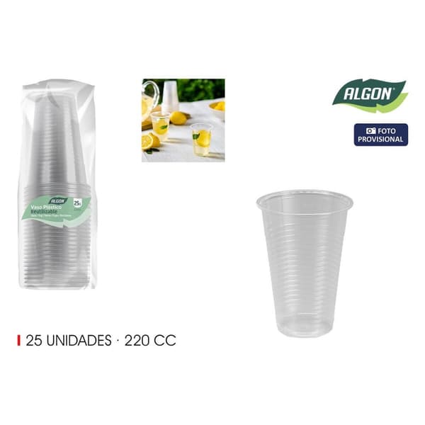 Glasset Algon 220 ml 25 Delar (24 antal)