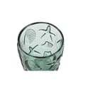 Miniatyrbilde 3 av 3: Sett med glass Home ESPRIT Turkis Krystall Middelhavet Med lettelse 290 ml (6 enheter)