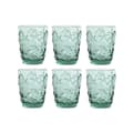Miniatyrbilde 1 av 3: Sett med glass Home ESPRIT Turkis Krystall Middelhavet Med lettelse 290 ml (6 enheter)