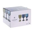 Miniatyrbillede 2 af 5: Sæt med glas Home ESPRIT Grøn Krystal 380 ml (6 enheder)