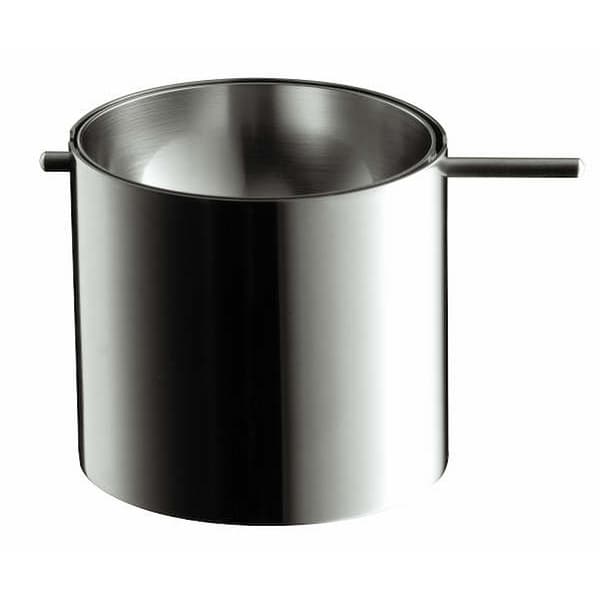 Stelton Arne Jacobsen Revolverande askkopp H6,5 cm (Stål)