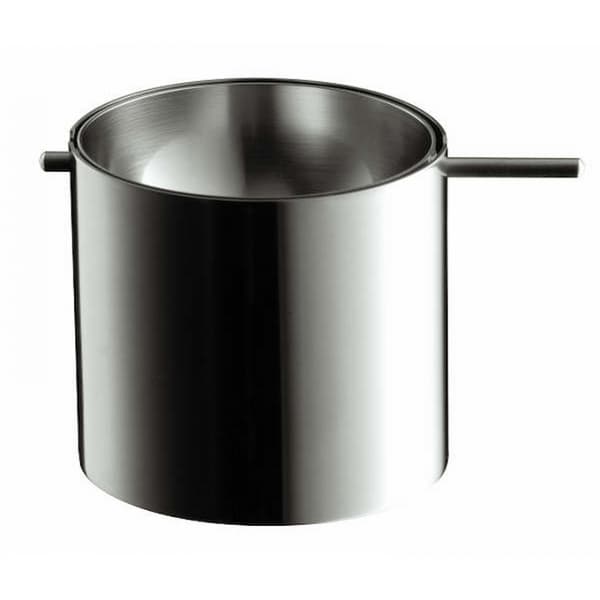 Stelton Arne Jacobsen Revolverande askkopp H6,5 cm (Stål)
