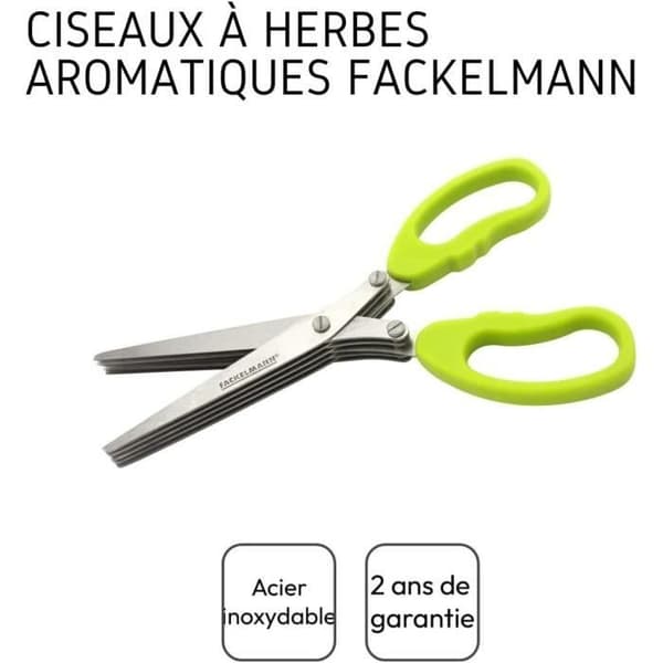 Örtsax, sax, sax, kökssax, Rostfritt stål, Plast, Grön, 19,5 cm[400]